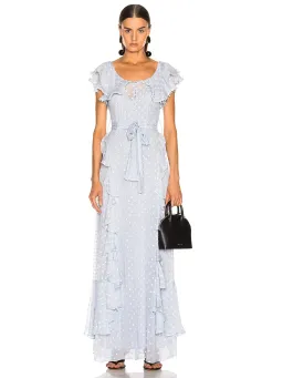 Alice McCall Moon Talking Gown in Blue Size AU 10 for rent on The Volte - image 2