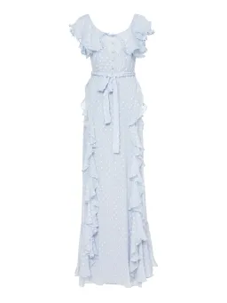Alice McCall Moon Talking Gown in Blue Size AU 10 for rent on The Volte - image 4