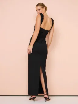 Sir the Label Azul Balconette Dress in Black Size 1 / AU 8 for rent on The Volte - image 3