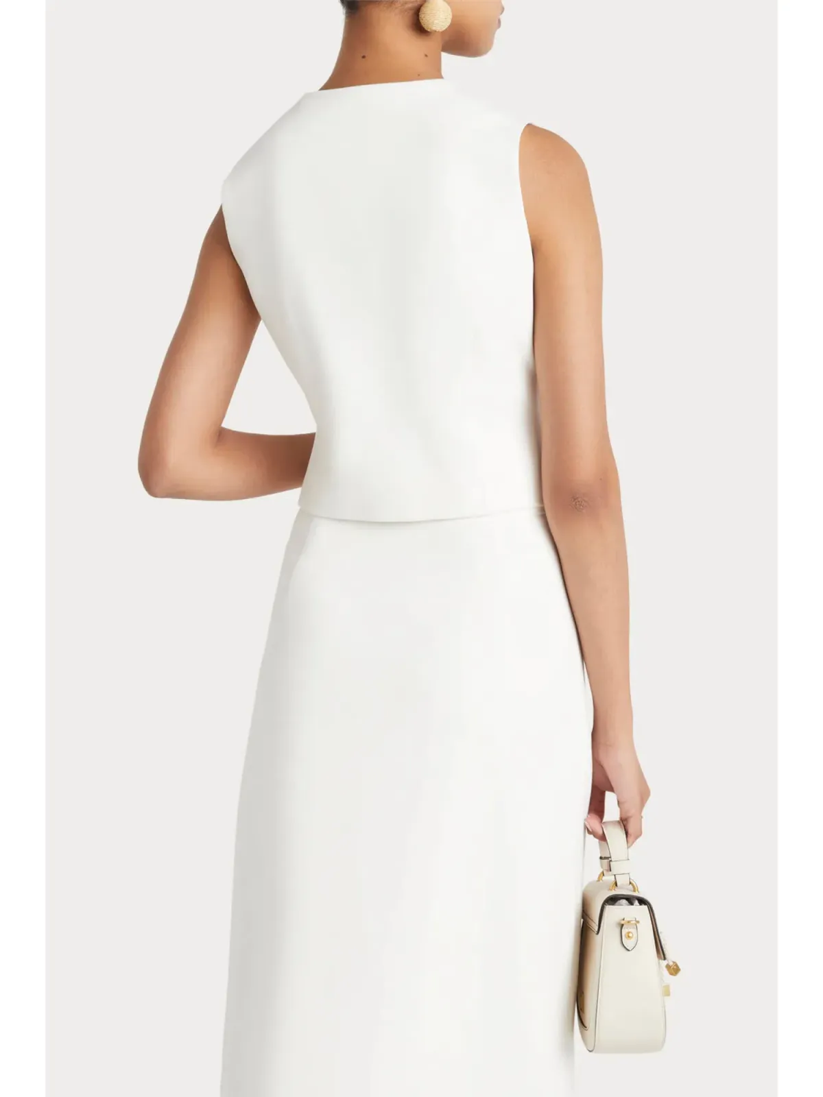 Husk Maya Waistcoat & Skirt in White Size AU 8 - Image 3