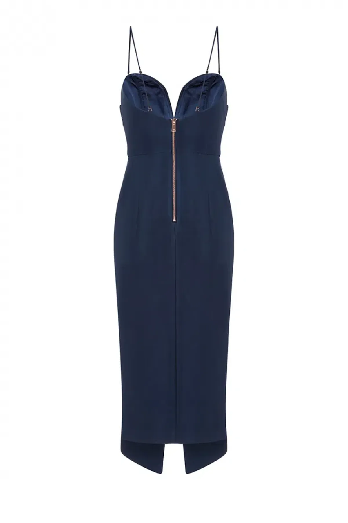 Sheike Bianca Dress Navy Size 16 - Image 3