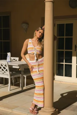 Isabelle Quinn Crochet Set Multi Size 6 for rent on The Volte - image 4