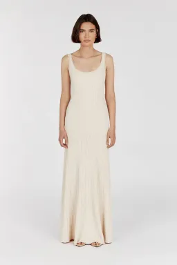 Dissh Bella Knit Maxi Dress Butter Size S / AU 8 for rent on The Volte - image 1