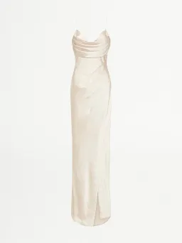 Sheike Bella Dress in Oyster Size 16 for rent on The Volte - image 6
