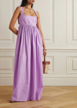 Oroton Cotton Sundress Purple Size 10 for rent on The Volte - image 1