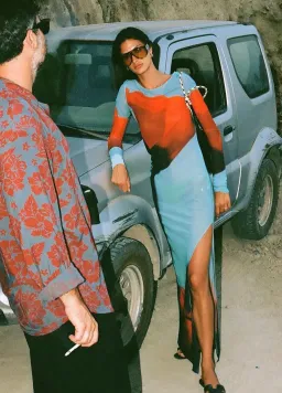 Rat & Boa Santino Mesh Dress Floral Size 10 for rent on The Volte - image 7