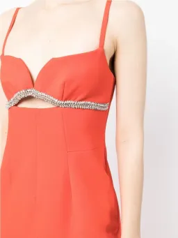 Rachel Gilbert Kyra Gown Flame Orange Size 4/AU 14 for rent on The Volte - image 5