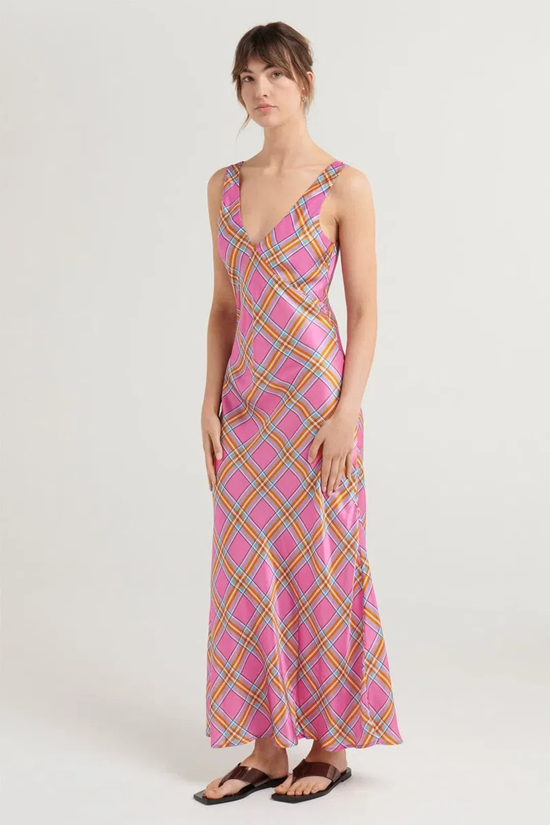 Steele Eadie Dress Pink Size 10 for rent on The Volte - main image
