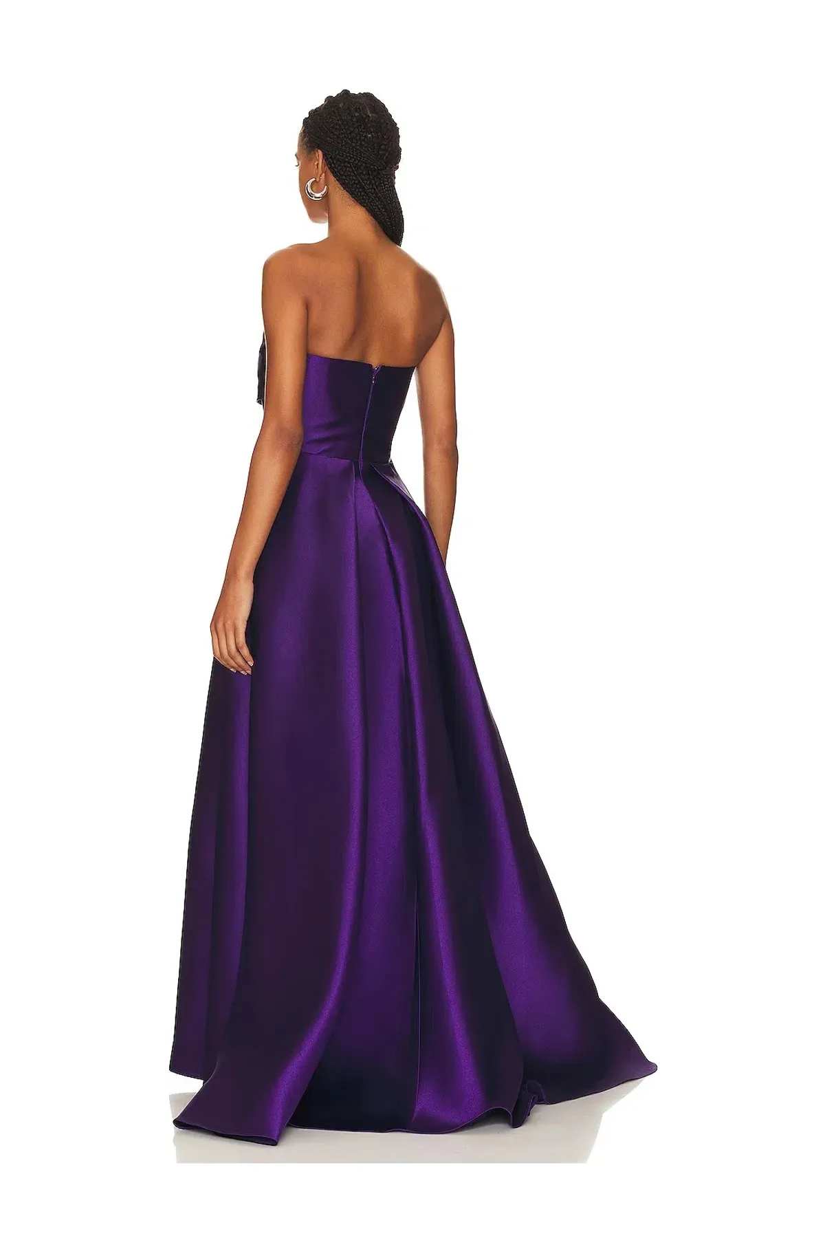 Solace London The Tiffany Maxi Dress Purple Size 10 - Image 3