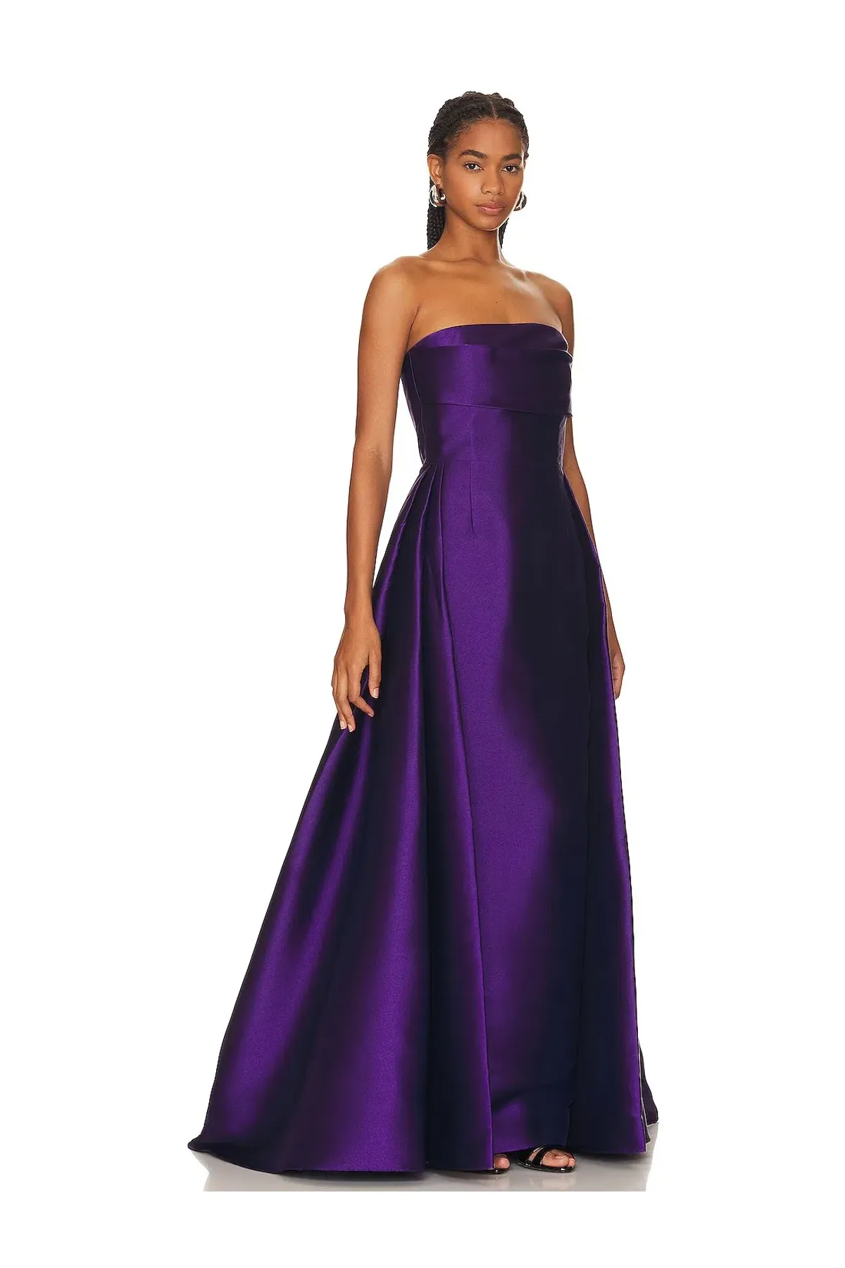 Solace London The Tiffany Maxi Dress Purple Size 10 - Image 2