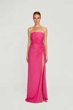 Sau Lee Hera Maxi Dress Hot Pink Size 8 for rent on The Volte - image 1