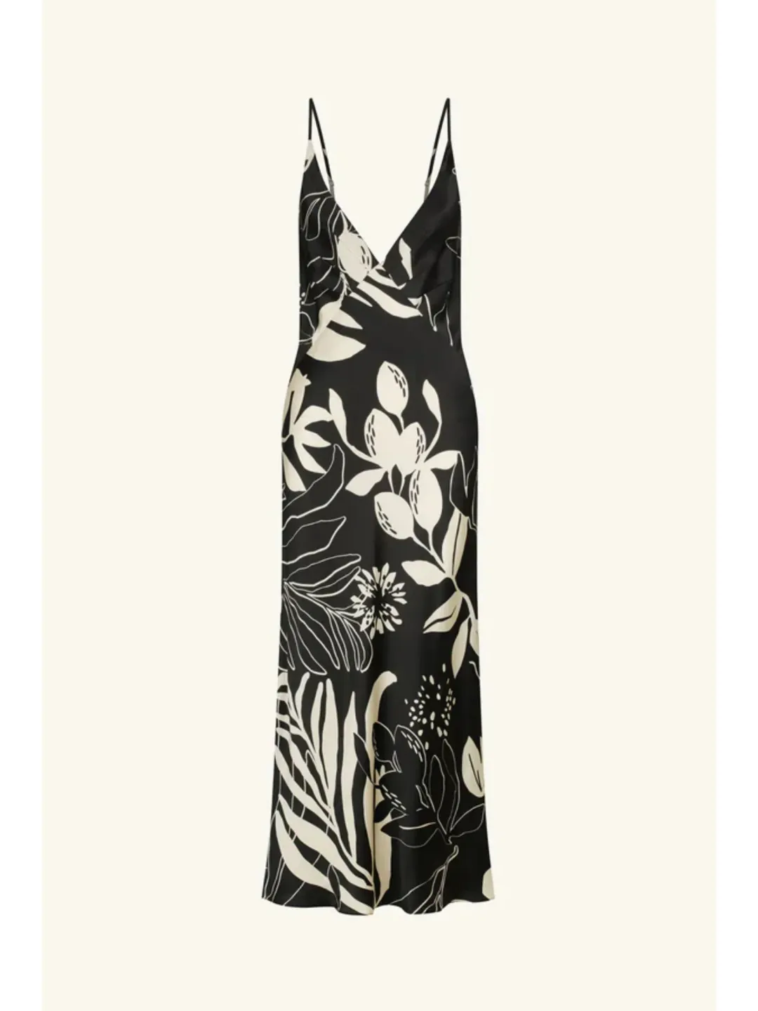 Shona Joy Silk Midi Dress in Capri Size AU 10 for rent on The Volte - main image