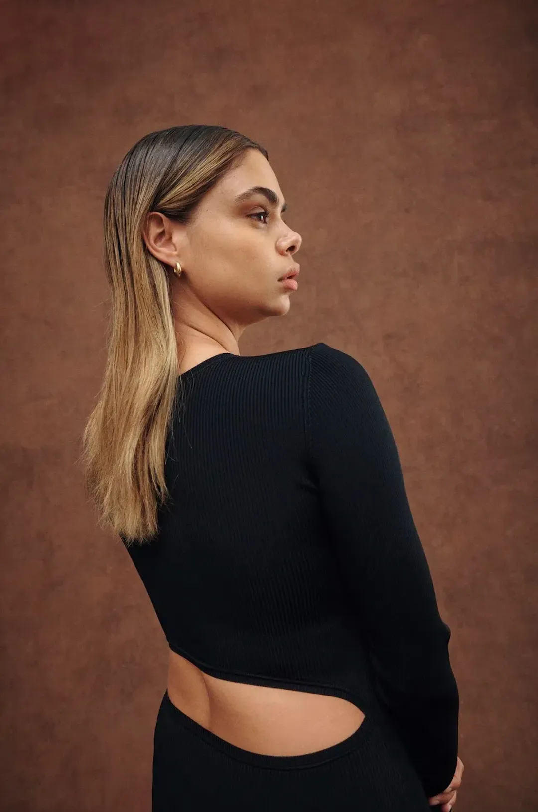 Sir The Label Celle Reversible Dress in Black Size 0 / AU 6 for rent on The Volte - main image