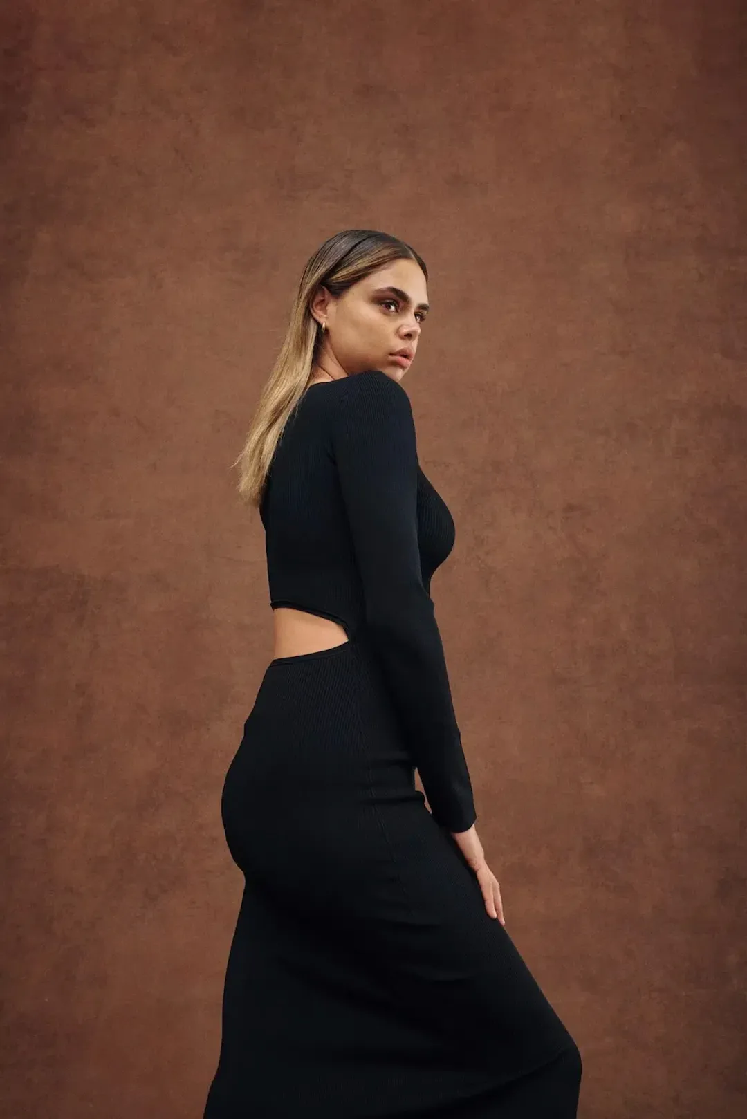 Sir The Label Celle Reversible Dress in Black Size 0 / AU 6 for rent on The Volte - main image