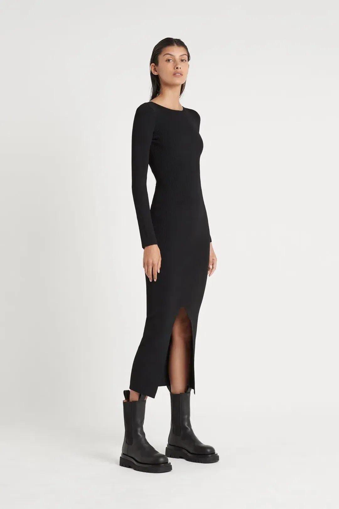Sir The Label Celle Reversible Dress in Black Size 0 / AU 6 for rent on The Volte - main image
