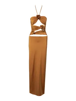 Maygel Coronel Veranera Dress in Orange Size AU 6 for rent on The Volte - image 3