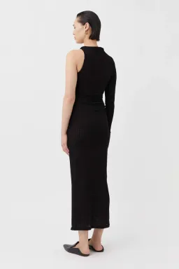Camilla & Marc Cypress Midi Dress Black Size 10 for rent on The Volte - image 3