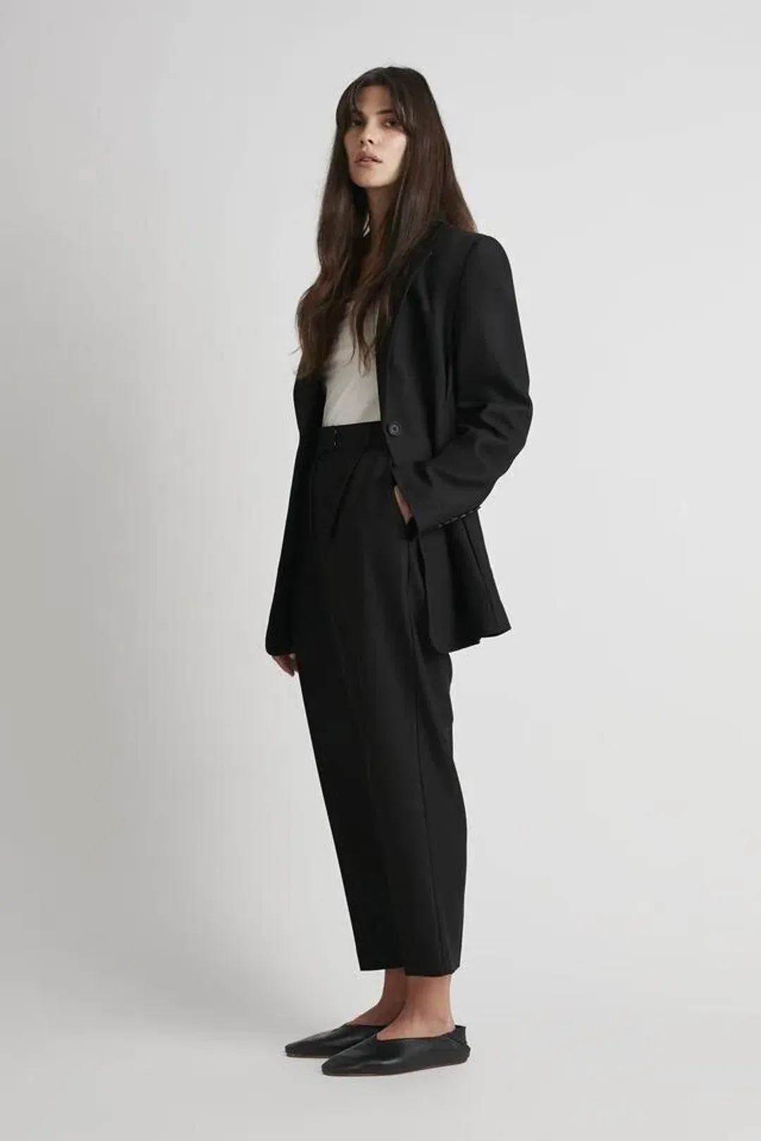 Camilla & Marc Tarantino Two-Piece Suit Black Size 8 for rent on The Volte - main image