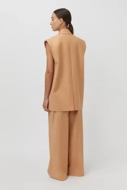 Camilla & Marc Renata Vest Size 8 and Pants Rosewood Pink Size 10 for rent on The Volte - image 3