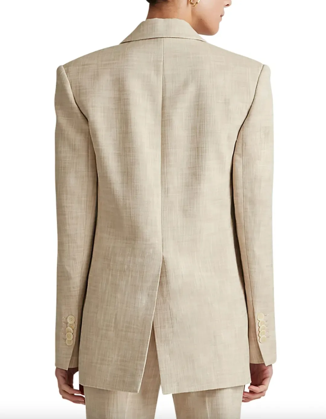 Camilla & Marc Abrera Two-Piece Suit Beige Size 8 for rent on The Volte - main image