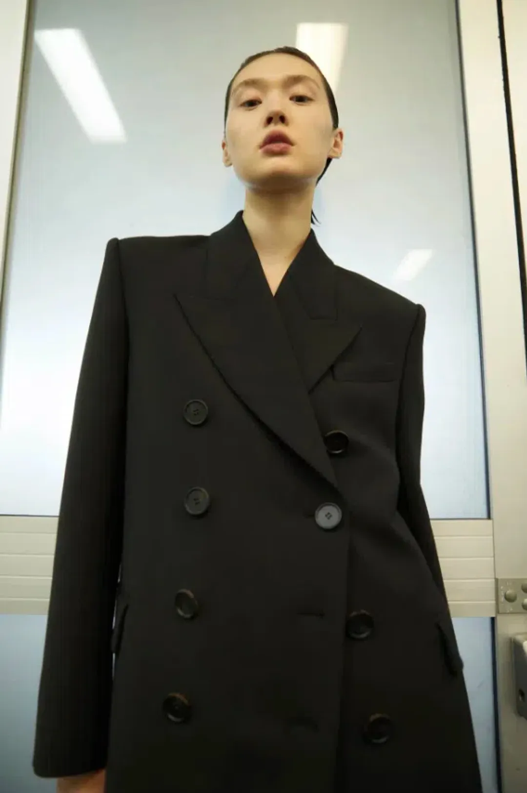 Camilla & Marc Marta Two-Piece Suit Black Size 8 for rent on The Volte - main image