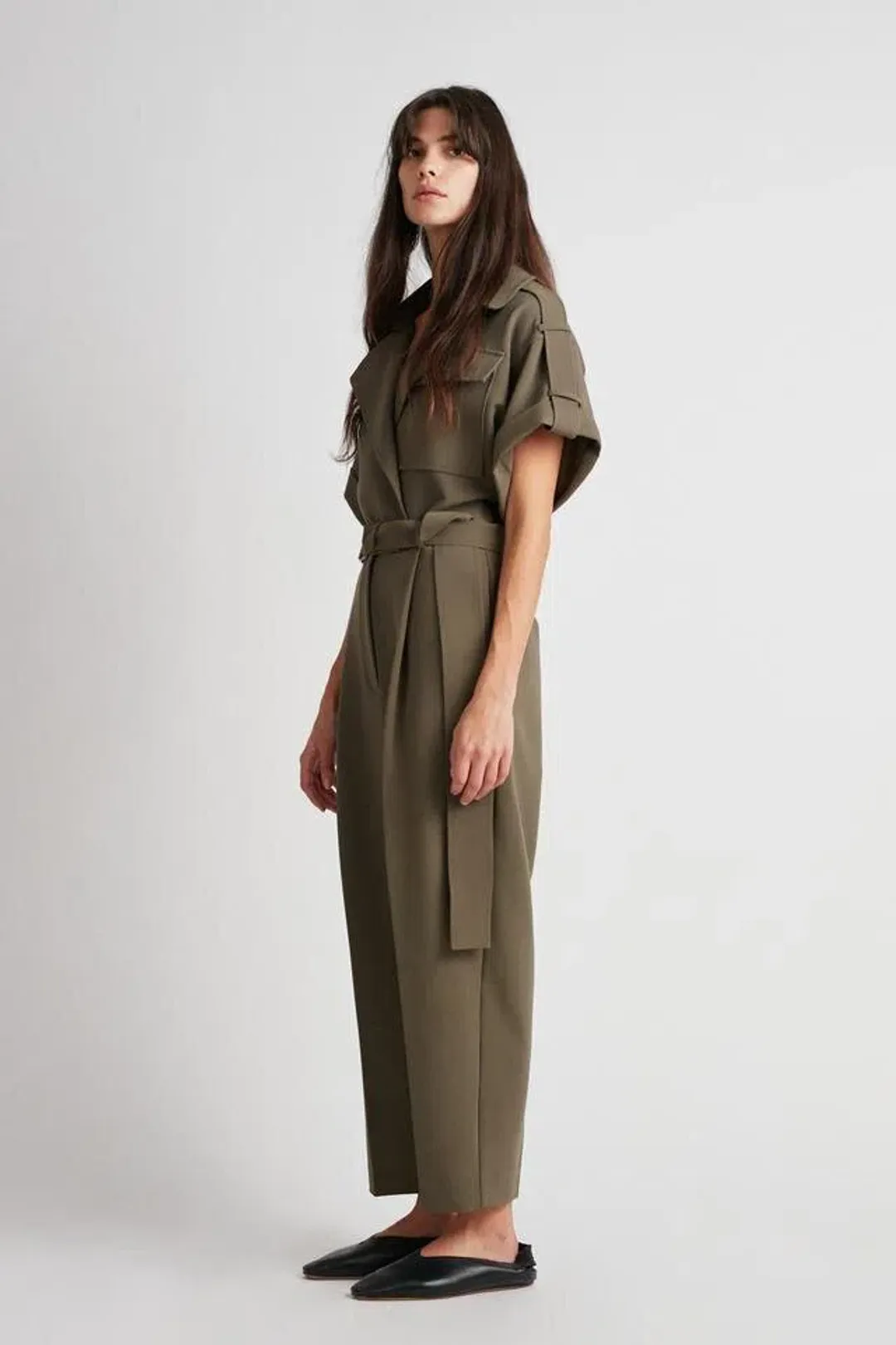 Camilla and Marc Amaia Jumpsuit Green Size 6 for rent on The Volte - main image