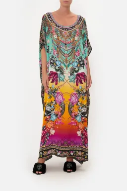 Camilla Viper Room Kaftan Multi Print One Size for rent on The Volte - image 1