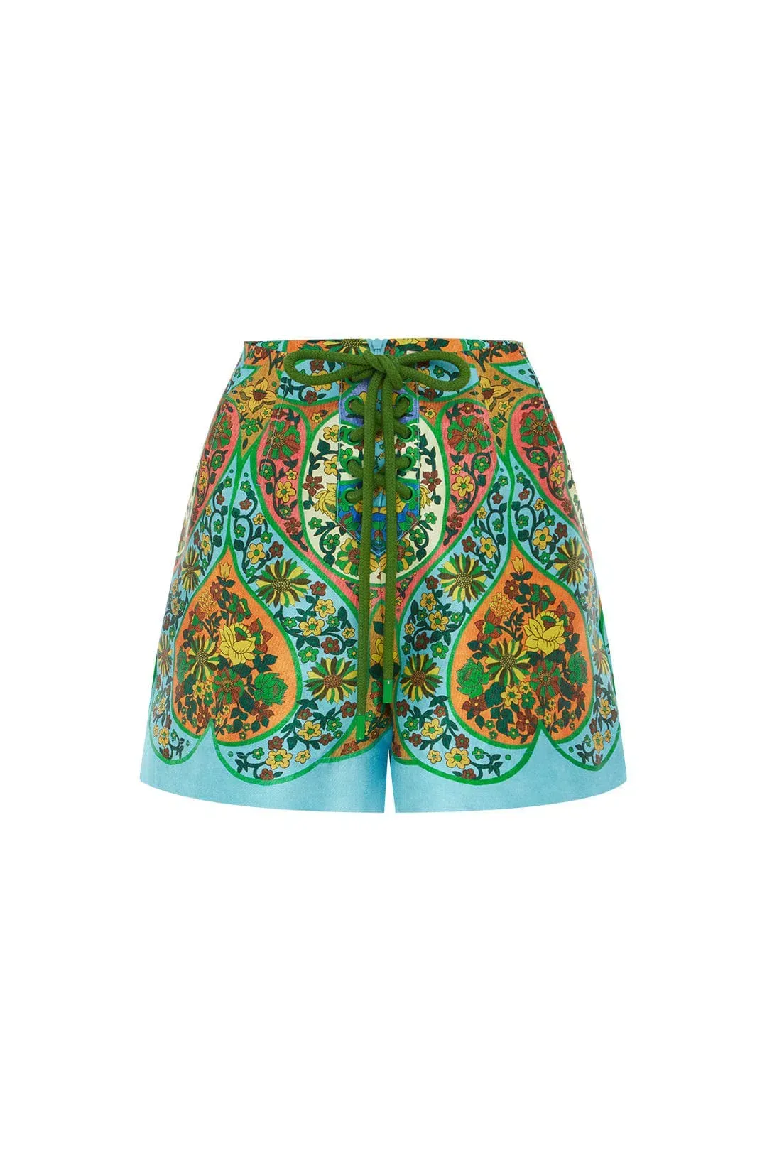 Alemais Sofie Blouse & Short Multi Floral Size AU 8 for rent on The Volte - main image