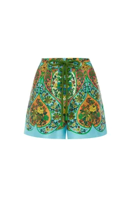 Alemais Sofie Blouse & Short Multi Floral Size AU 8 for rent on The Volte - image 6