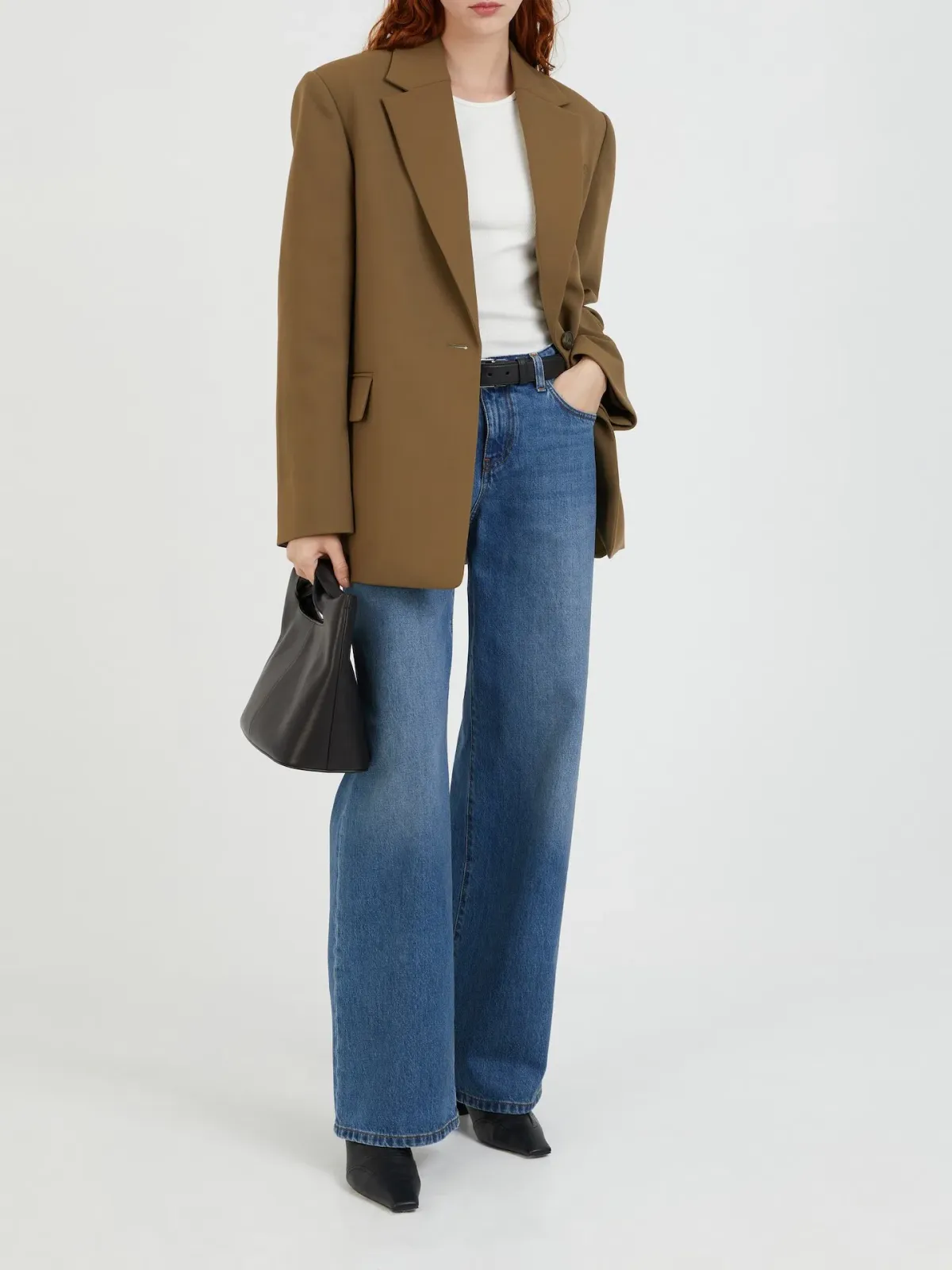 Camilla and Marc Cicely Tailored Blazer Dark Mustard Yellow Size 6 - Image 1