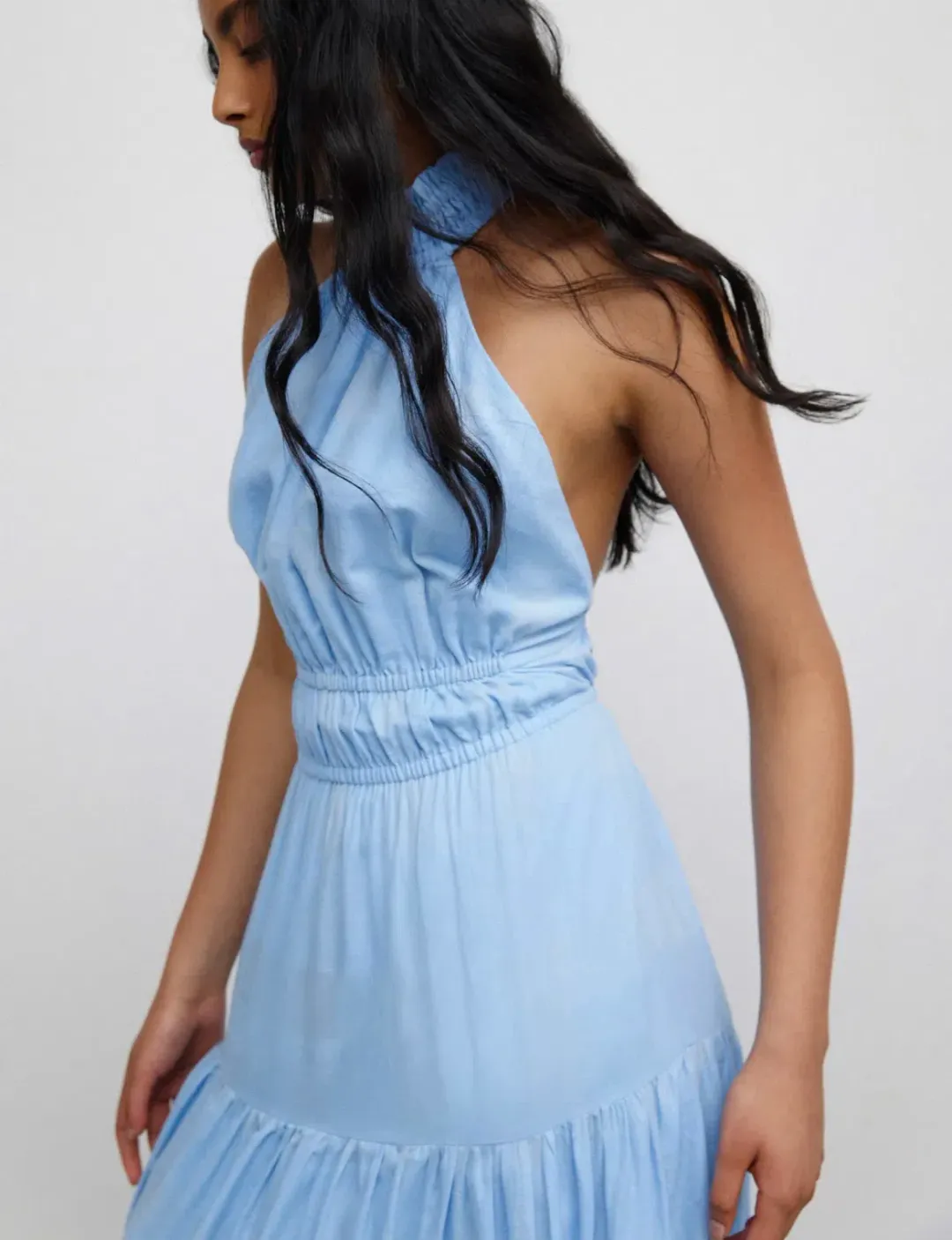 Significant Other Hunter Maxi Dress Blue Size 12 for rent on The Volte - main image