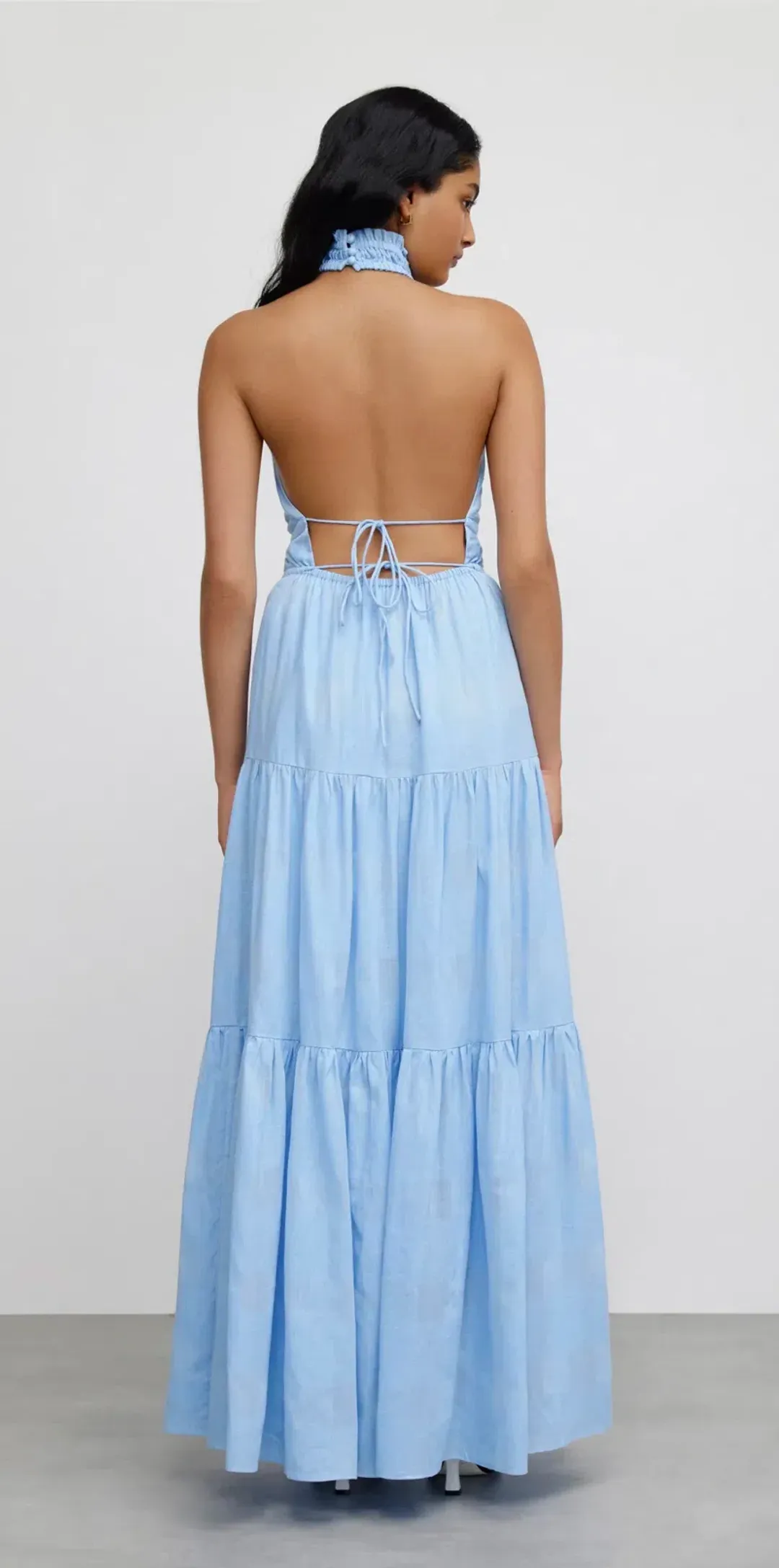 Significant Other Hunter Maxi Dress Blue Size 12 for rent on The Volte - main image