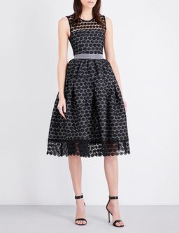 Maje Black Lace Ring Dress for rent on The Volte - image 5