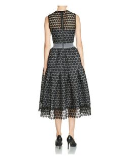 Maje Black Lace Ring Dress for rent on The Volte - image 4