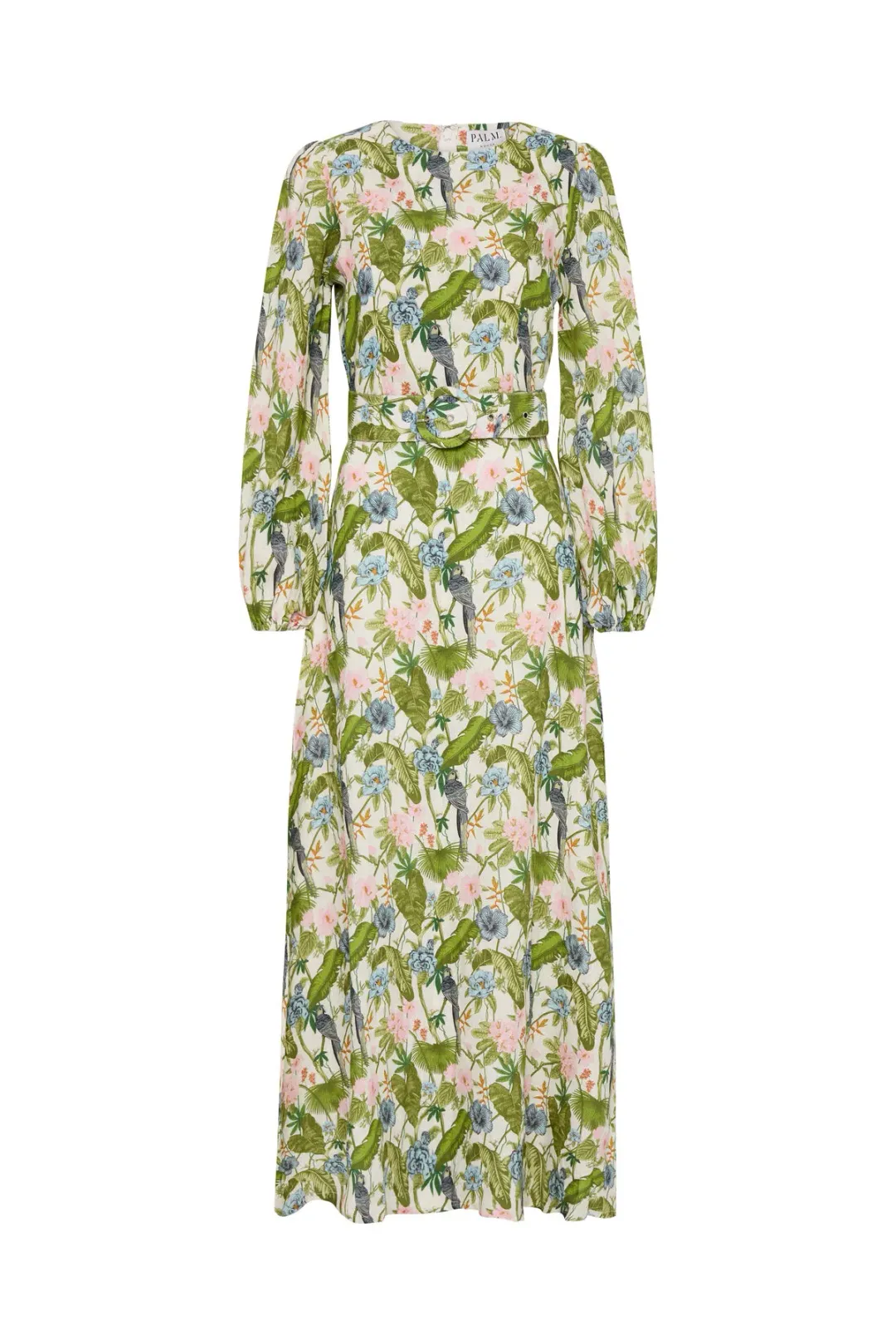 Palm Noosa Melrose Midi Dress in Jungle Print Size 8 for rent on The Volte - main image