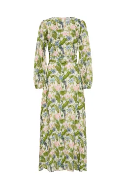Palm Noosa Melrose Midi Dress in Jungle Print Size 8 for rent on The Volte - image 4