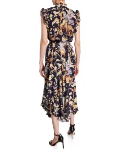 Zimmermann Sabotage Midi Dress Floral Size 1 / AU 10 for rent on The Volte - image 2