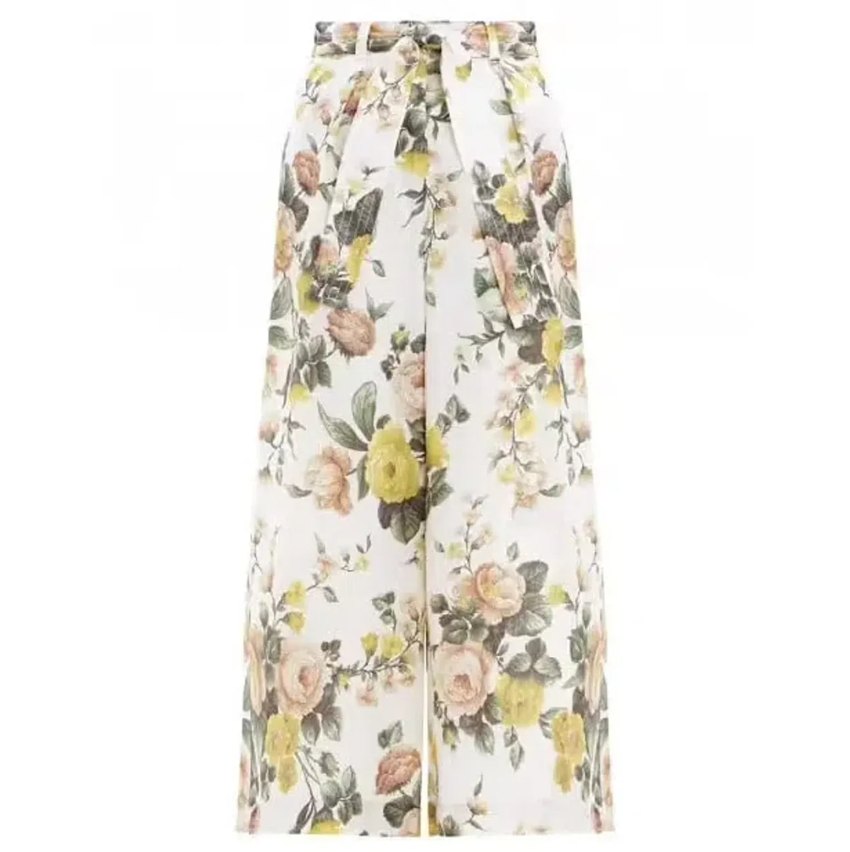 Zimmermann Zippy Wrap Bodice & Crop Flare Set Floral Size 1 / AU 10 - Image 5