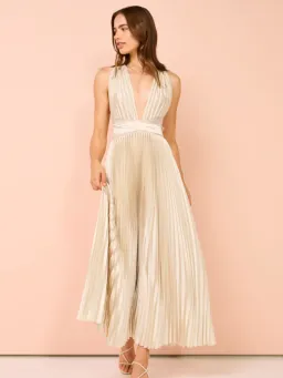 L'Idee Moderniste Gown Champagne Size AU 6 for rent on The Volte - image 11