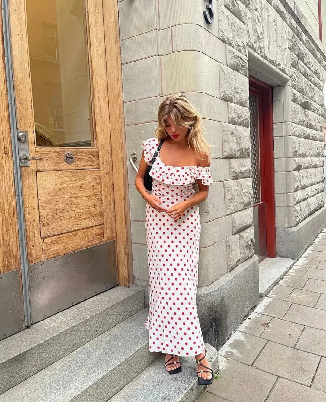 Realisation Par Claudia Dress In Super Dot Print Size M / AU 10 for rent on The Volte - main image