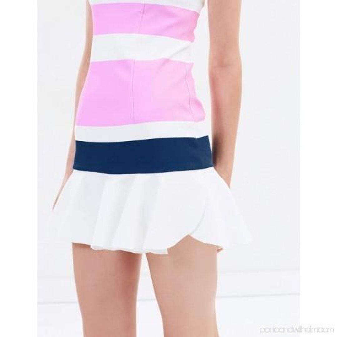 By Johnny Colour Block Mini Dress Multi Size 10 for rent on The Volte - main image