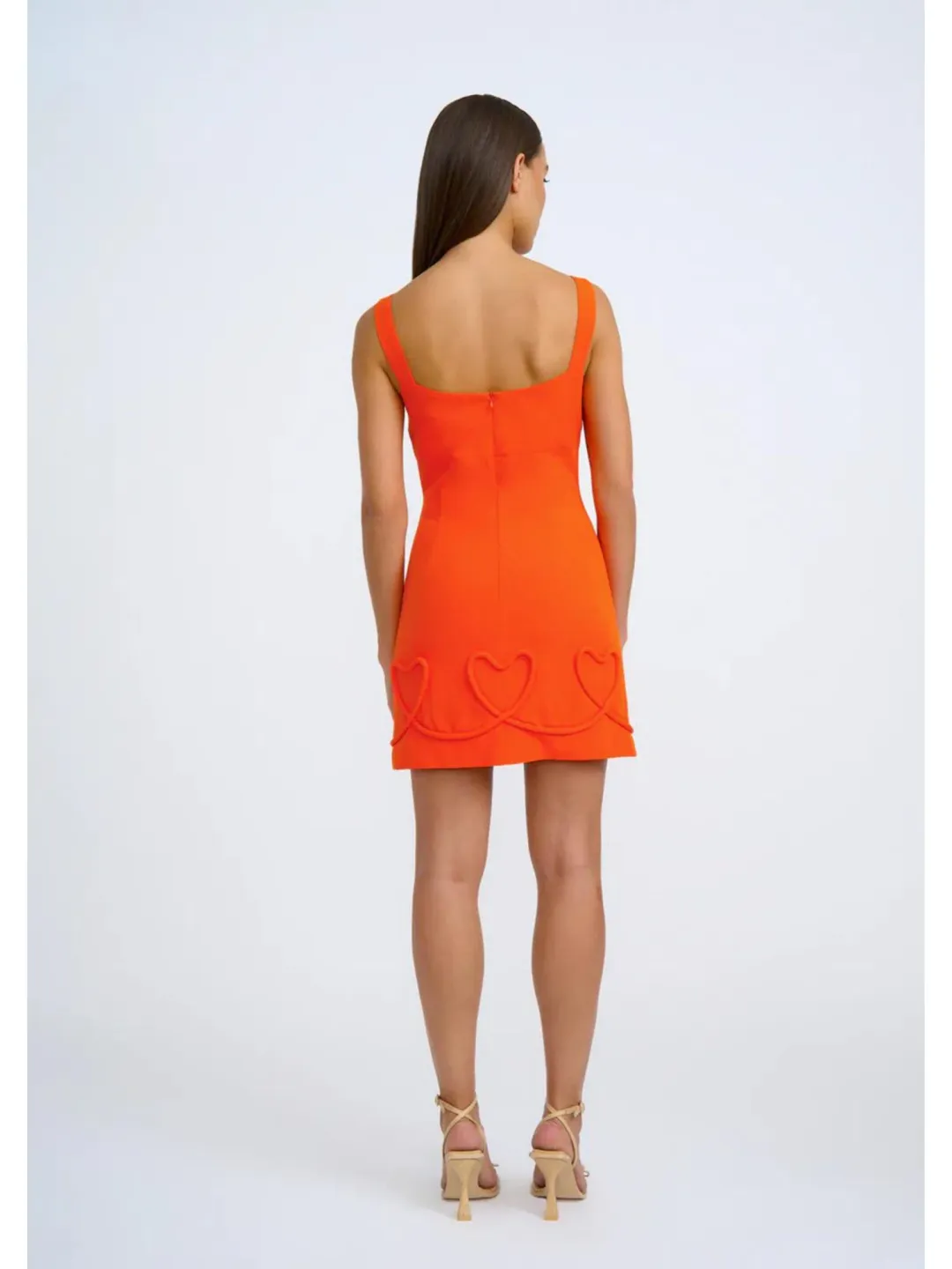 By Johnny Rosita Heart Mini Dress in Fiesta Size AU 12 for rent on The Volte - main image