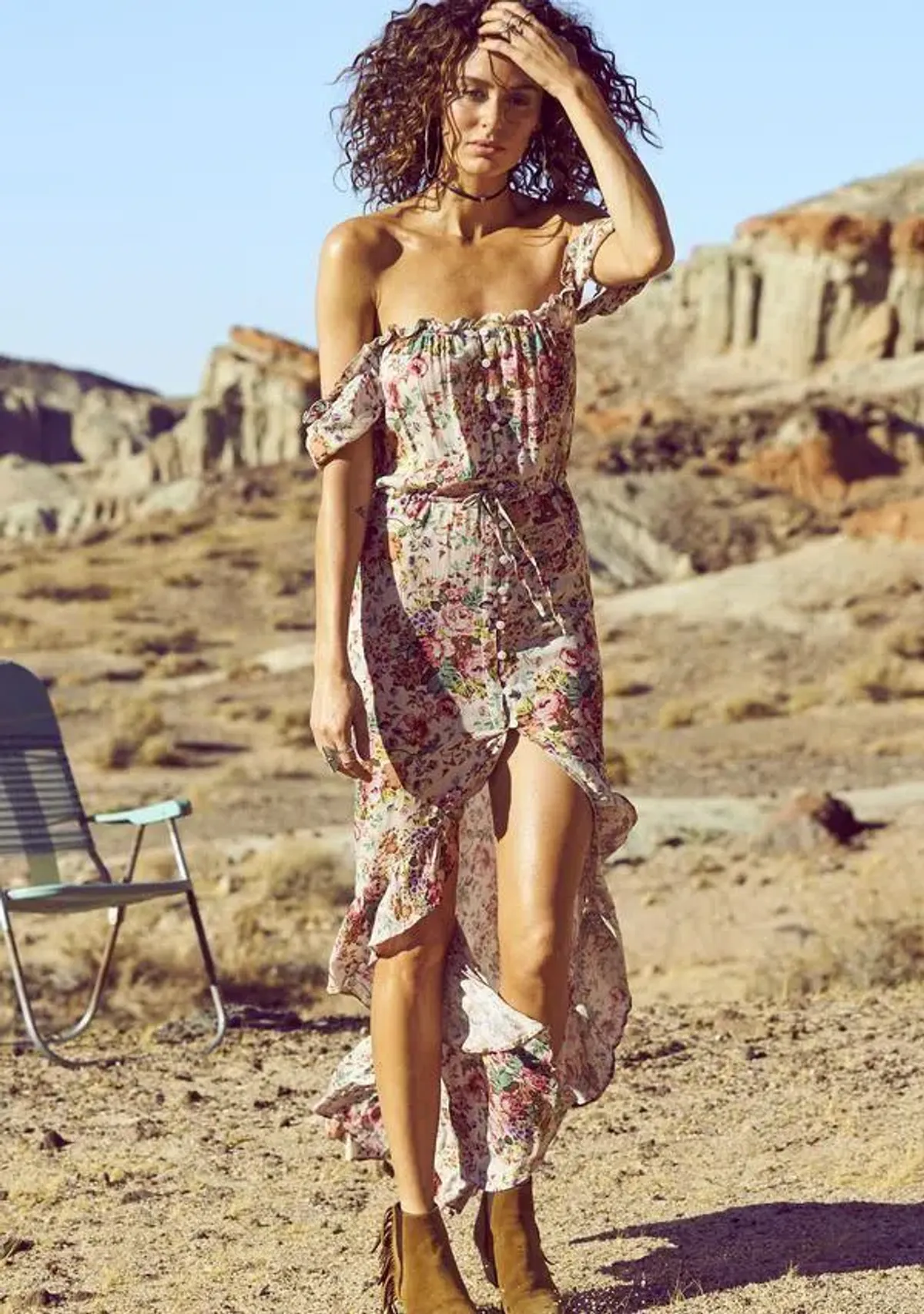 Auguste Willow Day Dress Print Size 6 - Image 3