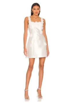 Elliatt Elder Mini Dress White Size 8 AU for rent on The Volte - image 1
