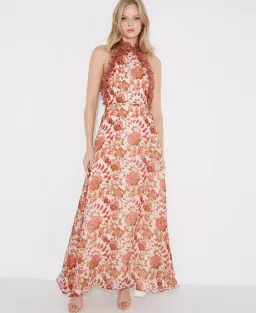 Sonya Moda Ajloun Maxi Dress Paisley Print Size 14 for rent on The Volte - image 2