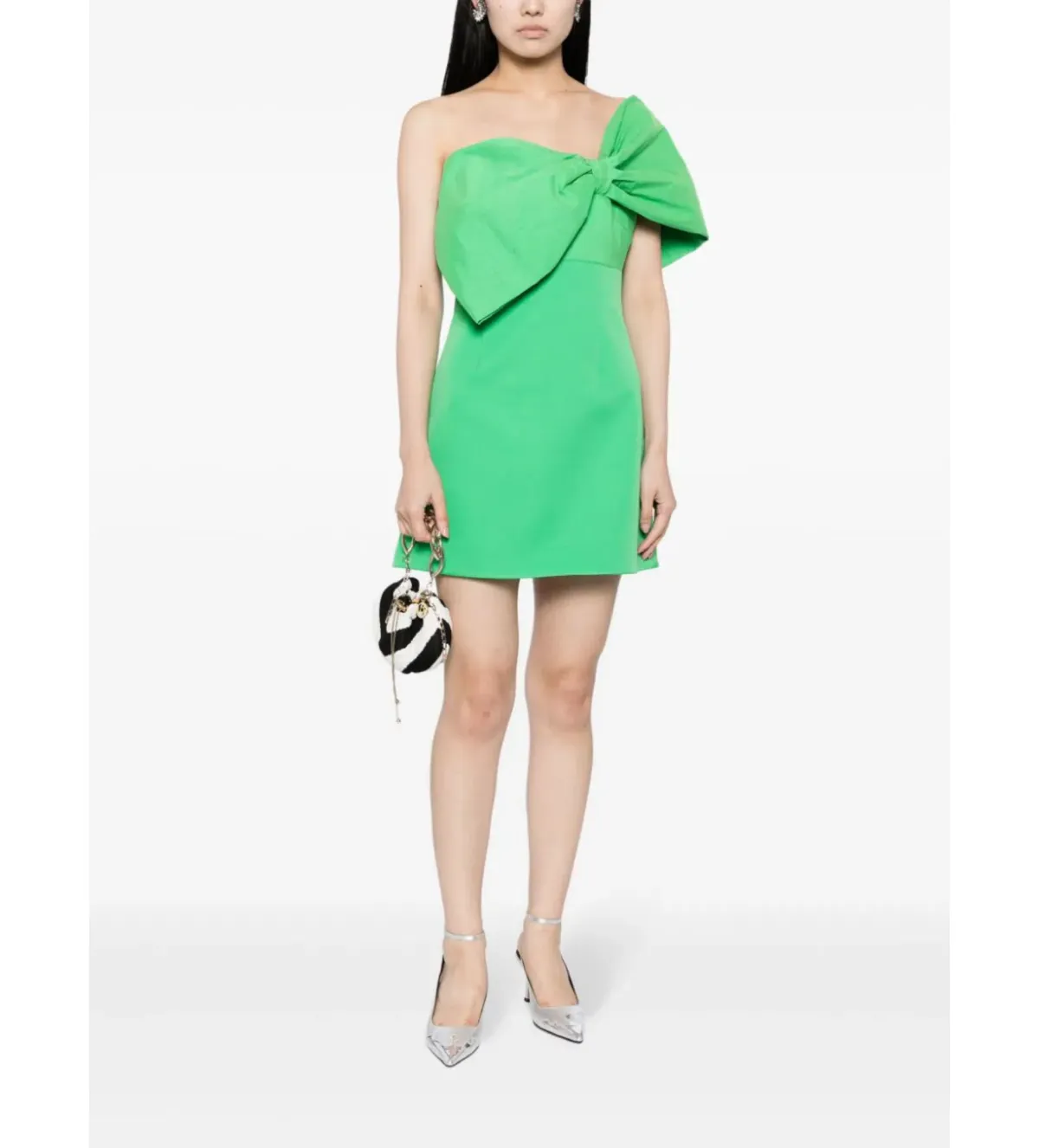 Rachel Gilbert Kace Mini Dress Green Size 3/Au 12 for rent on The Volte - main image