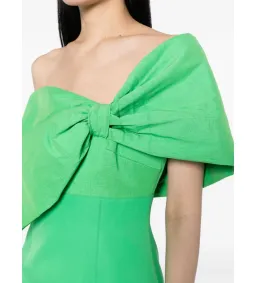 Rachel Gilbert Kace Mini Dress Green Size 3/Au 12 for rent on The Volte - image 2