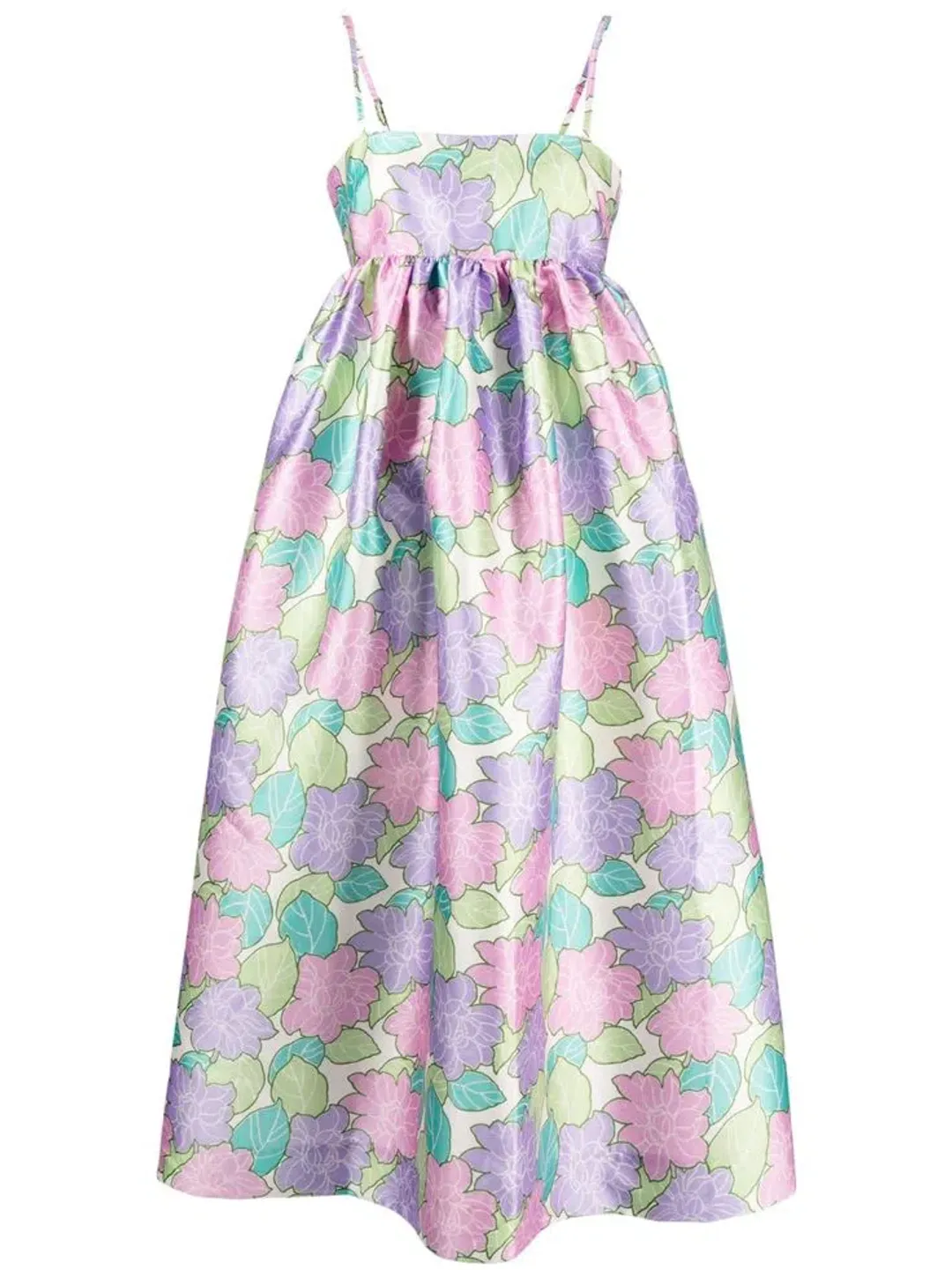 Alemais Luella Midi Dress Floral Size 10 for rent on The Volte - main image