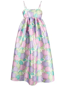 Alemais Luella Midi Dress Floral Size 10 for rent on The Volte - image 4