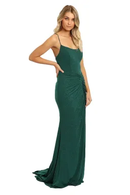 Tania Olsen Shanghai Gown Green Size 6 for rent on The Volte - image 2